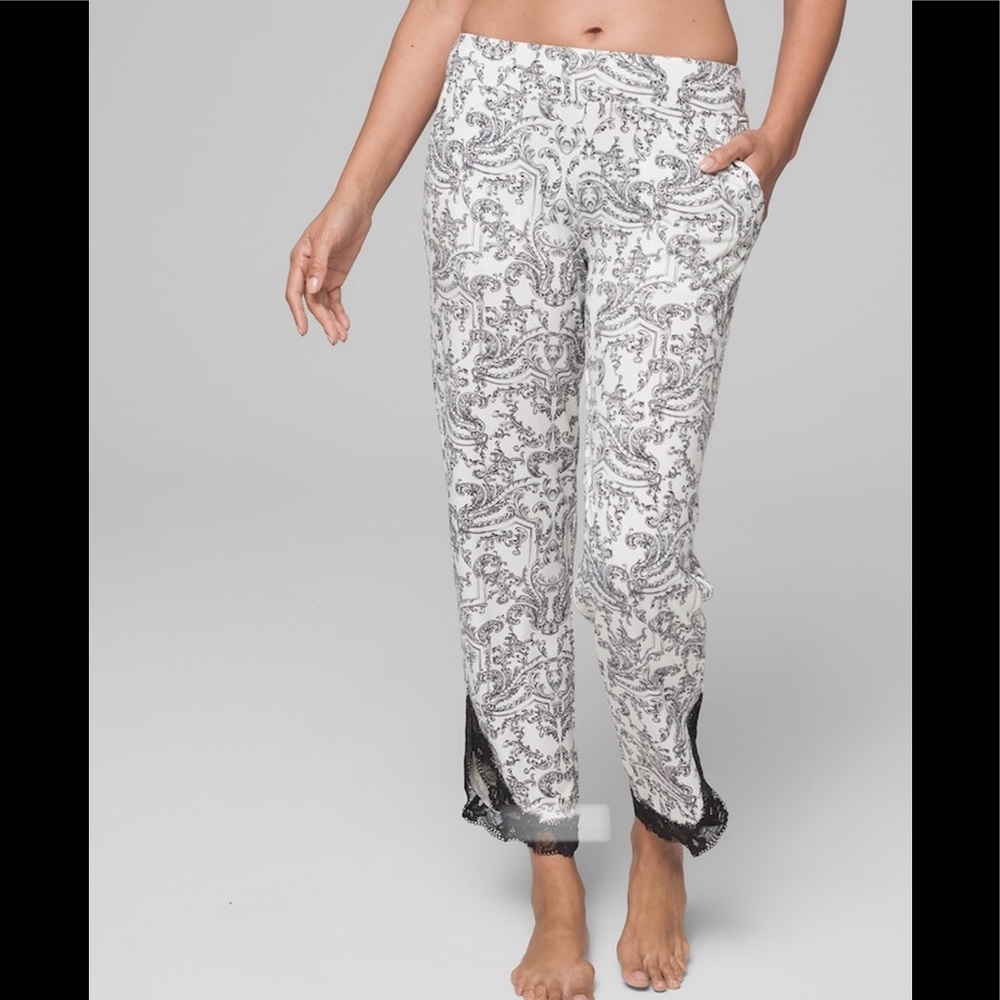 Soma Cool Nights Lace Ankle Pajama Pants